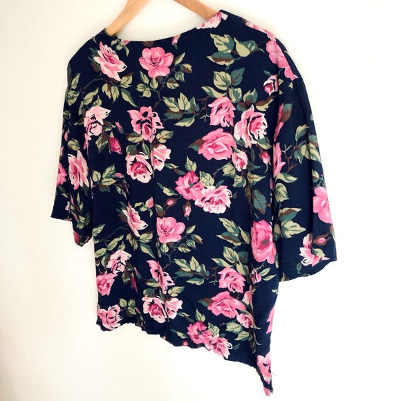 Vintage flower blossom blouse - Picture 12 of 15